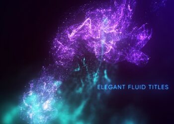 VideoHive Elegant Fluid Titles 45587716