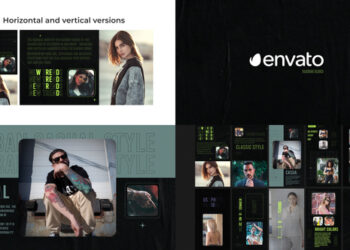 VideoHive Fashion Slide And Stories for After Effects 45630146