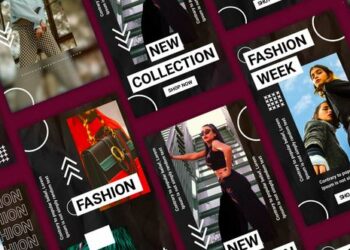 VideoHive Fashion Week Instagram Story After Effects Template 45479343