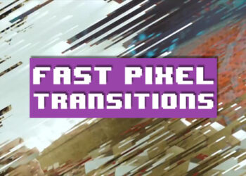 VideoHive Fast Pixel Transitions for After Effects 45524919