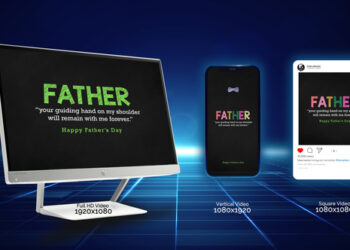 VideoHive Fathers Day Text Opener 45846827