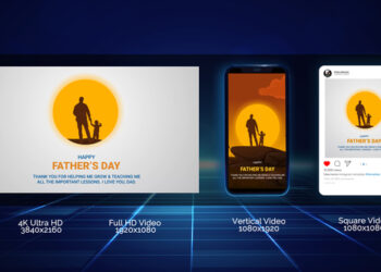 VideoHive Fathers Day Title Opener 45935450