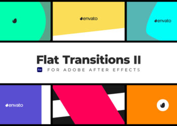 VideoHive Flat Transitions II 45607588