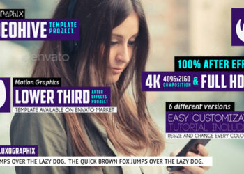 VideoHive Glitch Lower Thirds Set 10246234