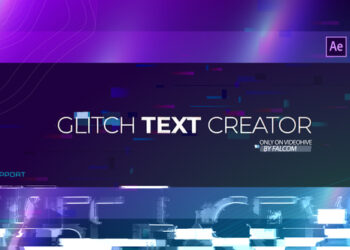 VideoHive Glitch Text Creator 29599800