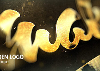 VideoHive Golden Logo 9331620
