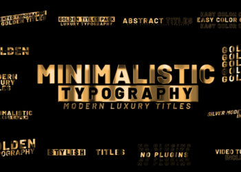 VideoHive Golden Titles 46027485