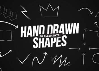 VideoHive Hand Drawn Shapes 45506192