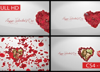 VideoHive Happy Valentine's Day and Butterfly Kiss 1510194