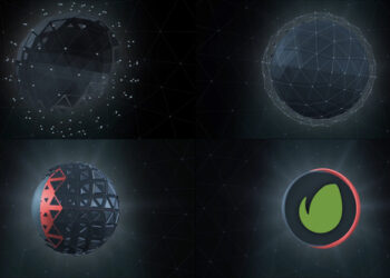 VideoHive HiTech Futuristic Ball for After Effects 45261784