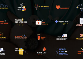 VideoHive Hospital Titles for After Effects 46021569