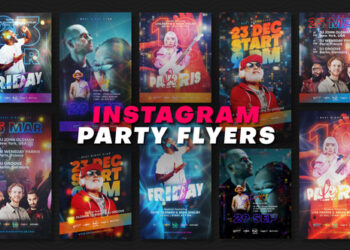 VideoHive Instagram Party Flyers 45881684
