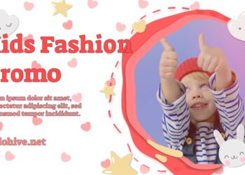 VideoHive Kids Fashion Promo Sale Slideshow 45833265