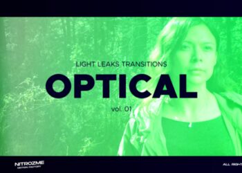 VideoHive Light Leaks Optic Transitions Vol. 01 46089346