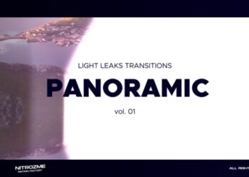 VideoHive Light Leaks Panoramic Transitions Vol. 01 46089367