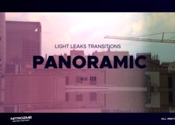 VideoHive Light Leaks Panoramic Transitions Vol. 03 46089391