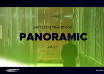 VideoHive Light Leaks Panoramic Transitions Vol. 04 46089399
