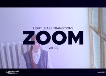 VideoHive Light Leaks Zoom Transitions Vol. 02 46089527