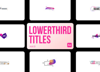 VideoHive Lowerthird Titles 13 for After Effects 45314856