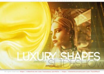 VideoHive Luxury Shapes Slideshow 45469512