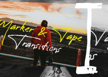 VideoHive Marker & Tape Transitions Vol. 2 45863408