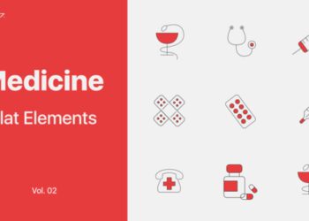 VideoHive Medicine Icons Vol. 02 45962447