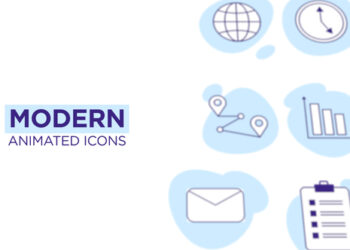 VideoHive Modern Animated Icons 45320745