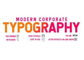 VideoHive Modern Corporate Typography 23898214