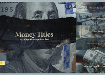 VideoHive Money Titles 45443432