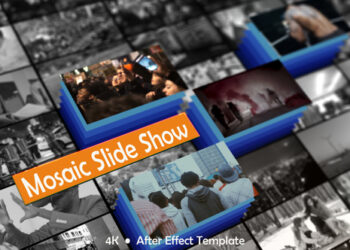 VideoHive Mosaic Slide Show 45157612