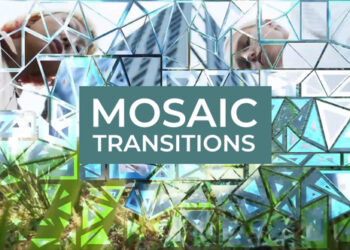 VideoHive Mosaic Transitions for After Effects 45936177