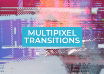 VideoHive Multipixel Transitions for After Effects 45526183