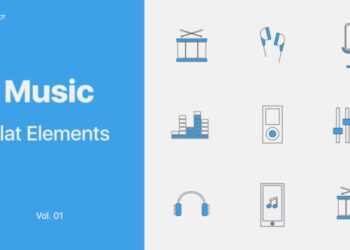 VideoHive Music Icons Vol. 01 45962595