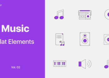 VideoHive Music Icons Vol. 02 45962811