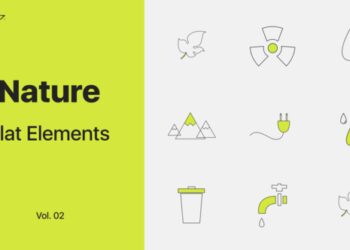 VideoHive Nature Icons Vol. 02 46027018