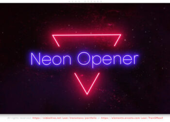 VideoHive Neon Opener 46317988