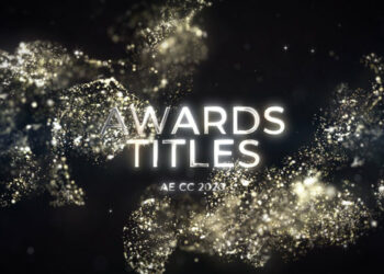VideoHive Particles Luxury Titles 45226917