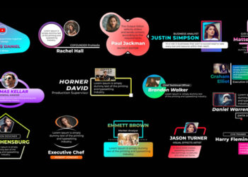 VideoHive Profile Lower Thirds 45629047