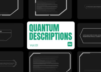 VideoHive Quantum Descriptions 01 for After Effects 45496885