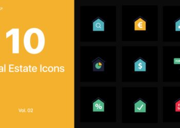 VideoHive Real Estate Icons Vol. 02 45242847