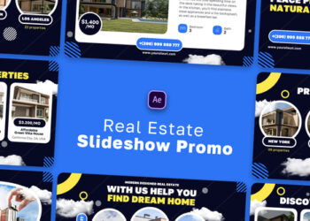 VideoHive Real Estate Slide Promo Template 45567908