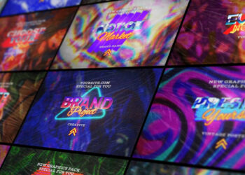 VideoHive Retro Style Posters 45291974