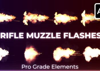 VideoHive Rifle Muzzle Flashes 2 45527031