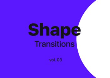VideoHive Shape Transitions Vol. 03 45532974