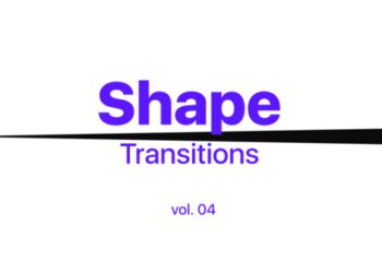 VideoHive Shape Transitions Vol. 04 45532983