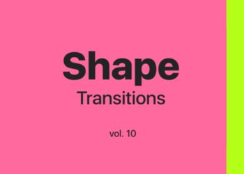 VideoHive Shape Transitions Vol. 10 45533032