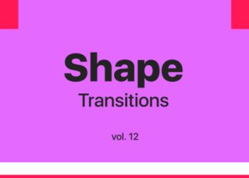 VideoHive Shape Transitions Vol. 12 45533052
