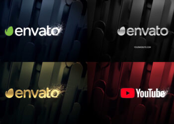 VideoHive Silver & Gold Particles Logo for After Effects 45527743