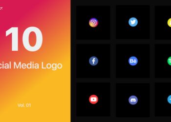 VideoHive Social Media Logo Vol. 01 45344764