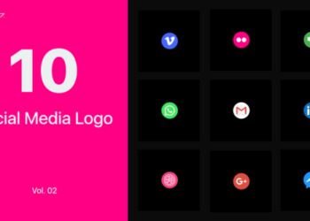 VideoHive Social Media Logo Vol. 02 45344806